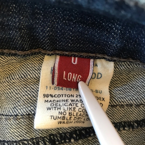 Stetson Hollywood Bootcut Low Rise Embroidered Denim Jeans - Picture 8 of 11